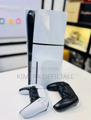 Fairly New Ps5 Slim Disc. Comes With 2 Controllers and 2 Games. Nice
