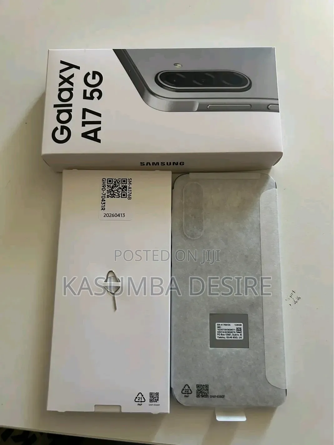 New Samsung Galaxy A17 5G 256 GB Gray