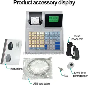 Electronic Pos System Cash Register -Receipt Cash Boxthermal Printer