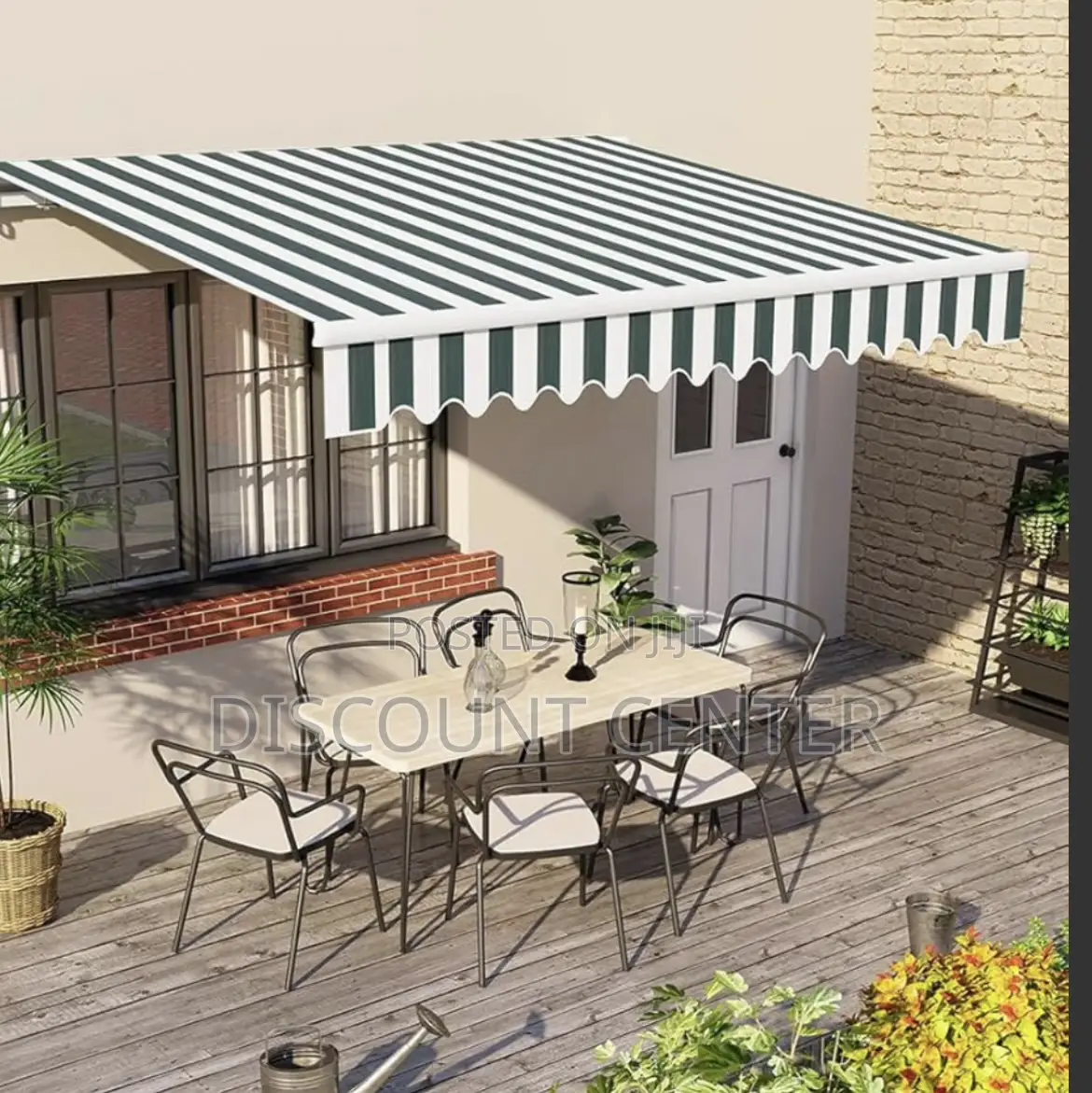 Retractable Shade Canopy 4mx3m