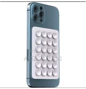 Phone Holder Mount Silicone Sticker for iPhone, Samsung- Multicolour