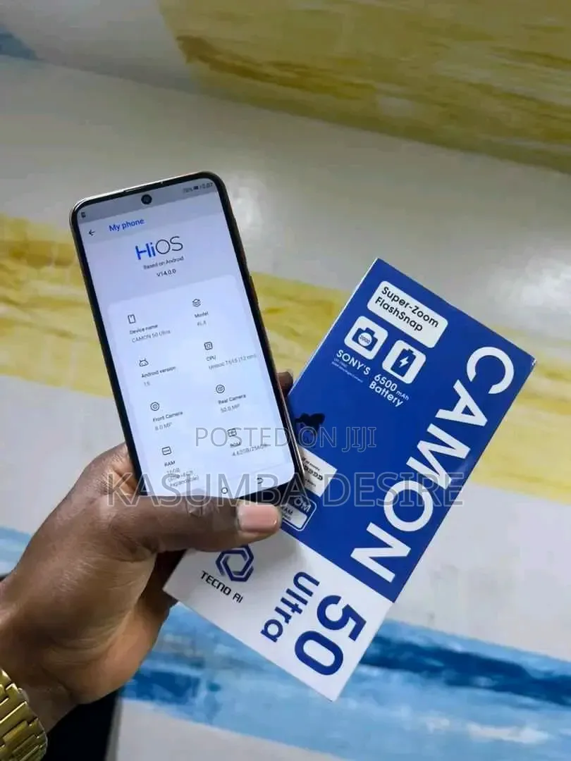 New Tecno Camon 50 Ultra 256 GB Gray