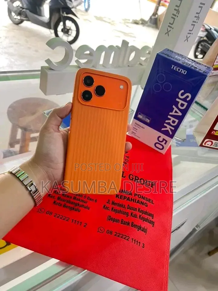 New Tecno Spark 50 128 GB Orange