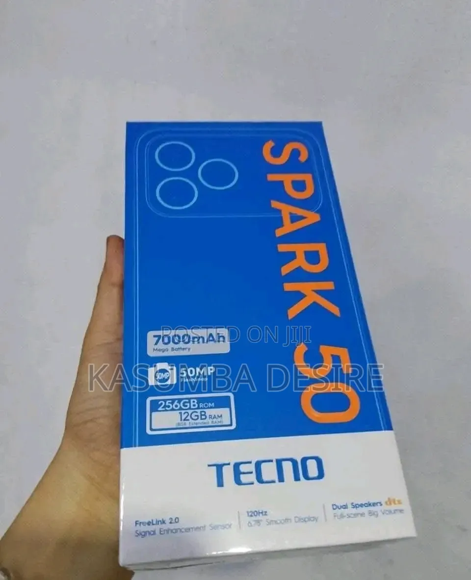 New Tecno Spark 50 128 GB Gray