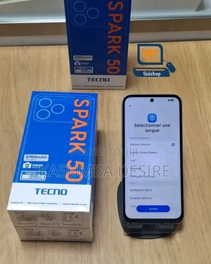 New Tecno Spark 50 128 GB Gray
