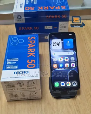 New Tecno Spark 50 128 GB Gray