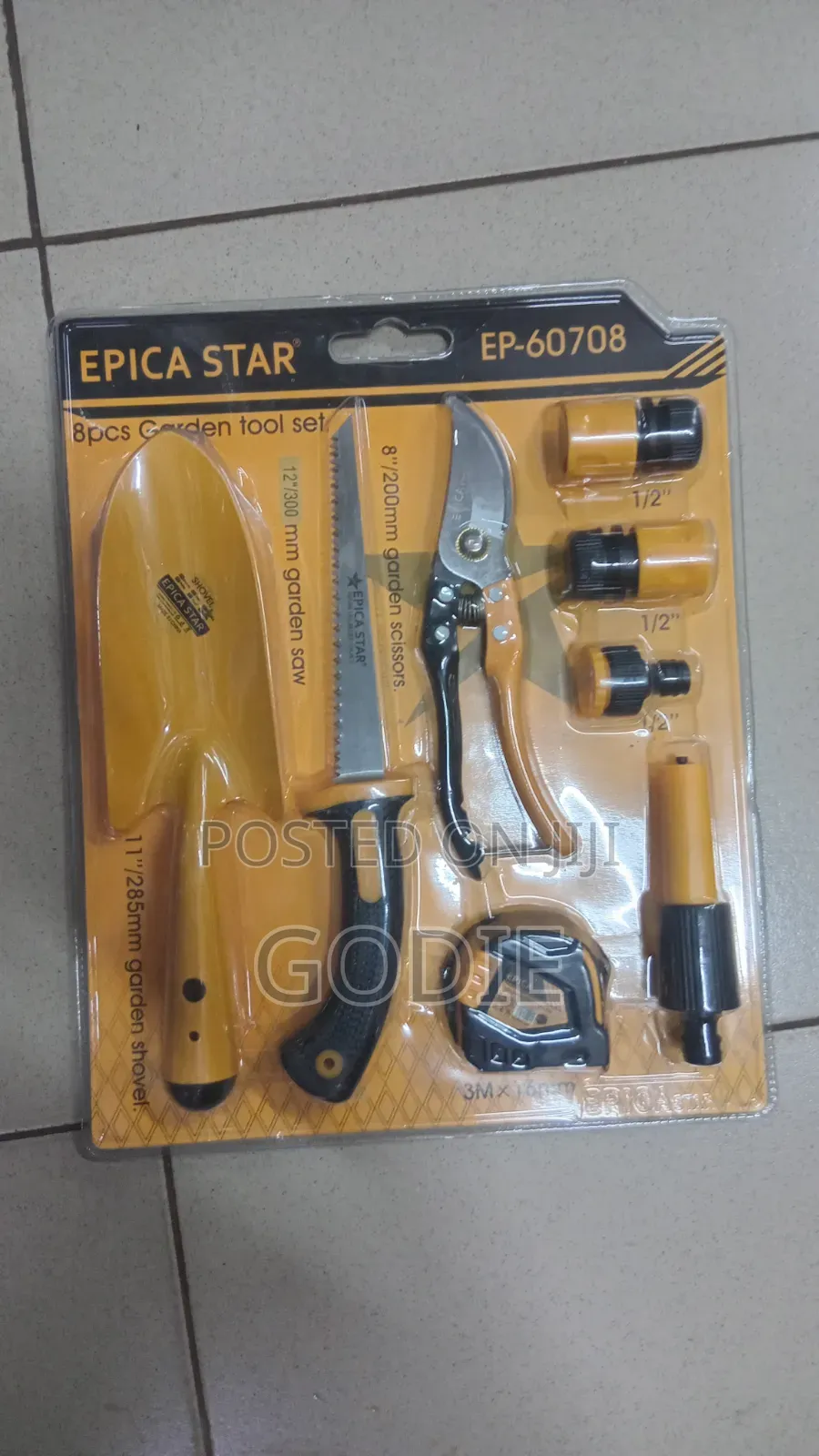 Epica Star 8-Piece Garden Tool Set