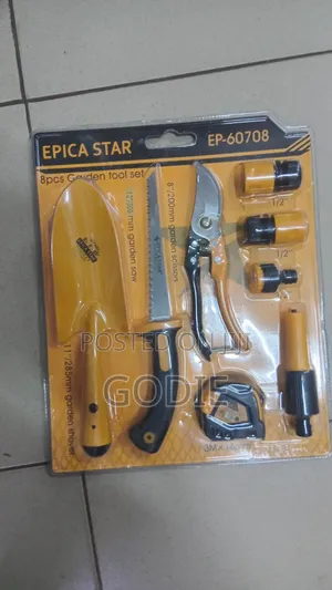 Epica Star 8-Piece Garden Tool Set