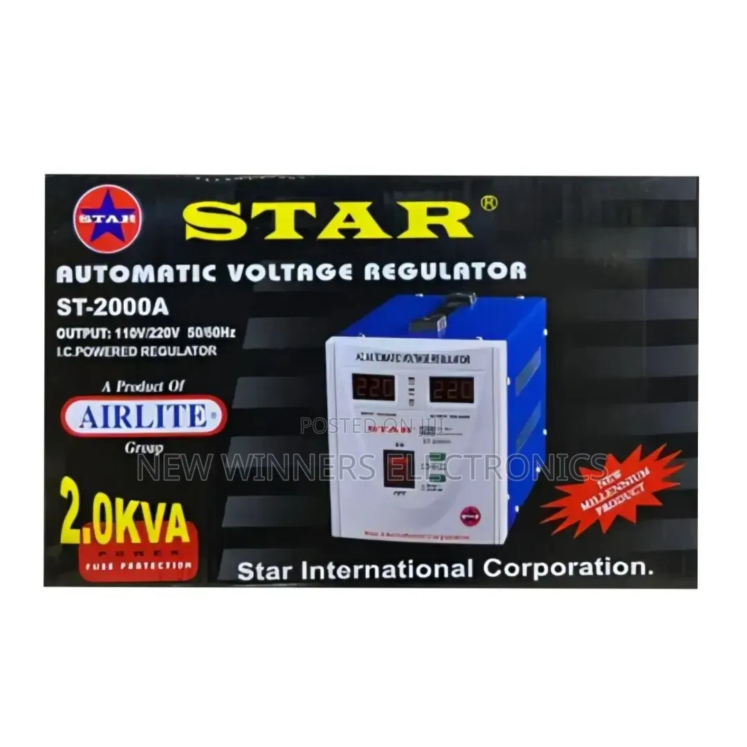 Airstar 2000watts Stabilizer