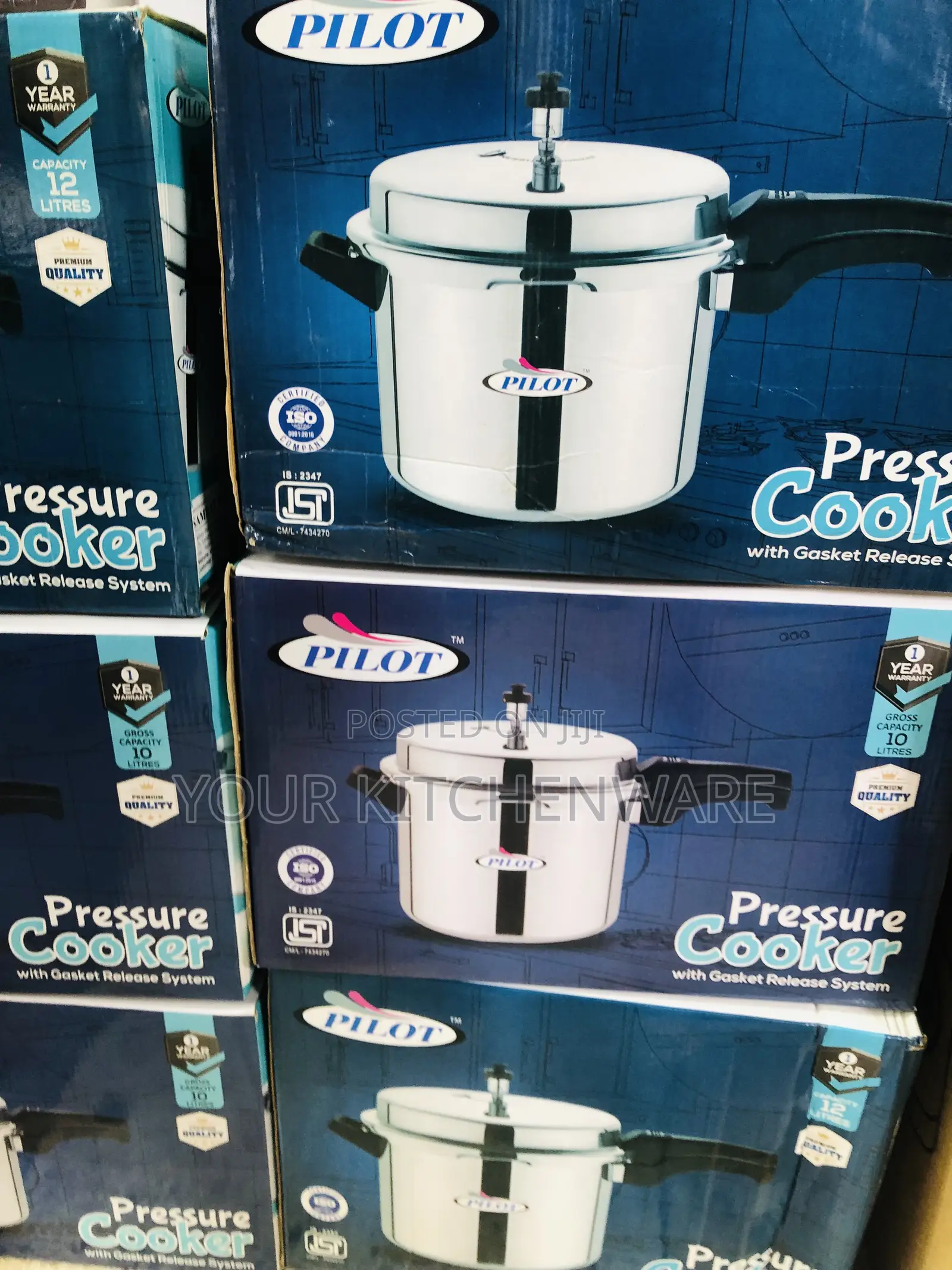 Pilot Hand Pressure Cooker