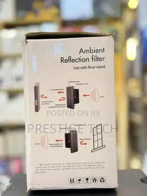 Portable Vocal Booth With Ambient Reflection Filter, Studio, Sound