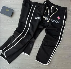 Casablanca Joggers. Black, Grey, Red