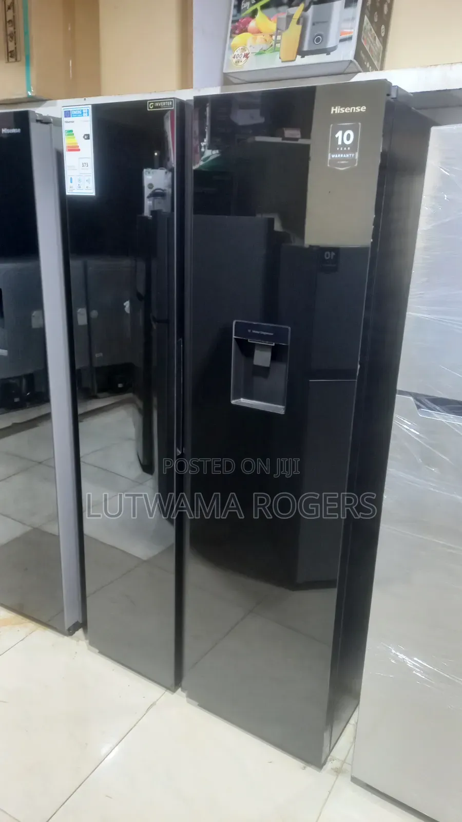 Hisense Fridge Rc-75ws4sb Side by Side