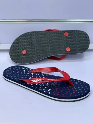 Tommy Hilfiger Flip-Flops. Slippers. With Grip Sole