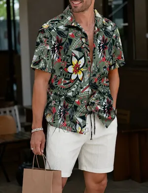Coordinated Set, Effortless Style Shirt/Short