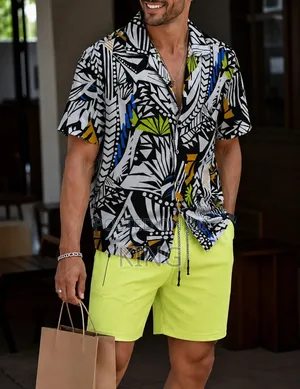 Coordinated Set, Effortless Style Shirt/Short