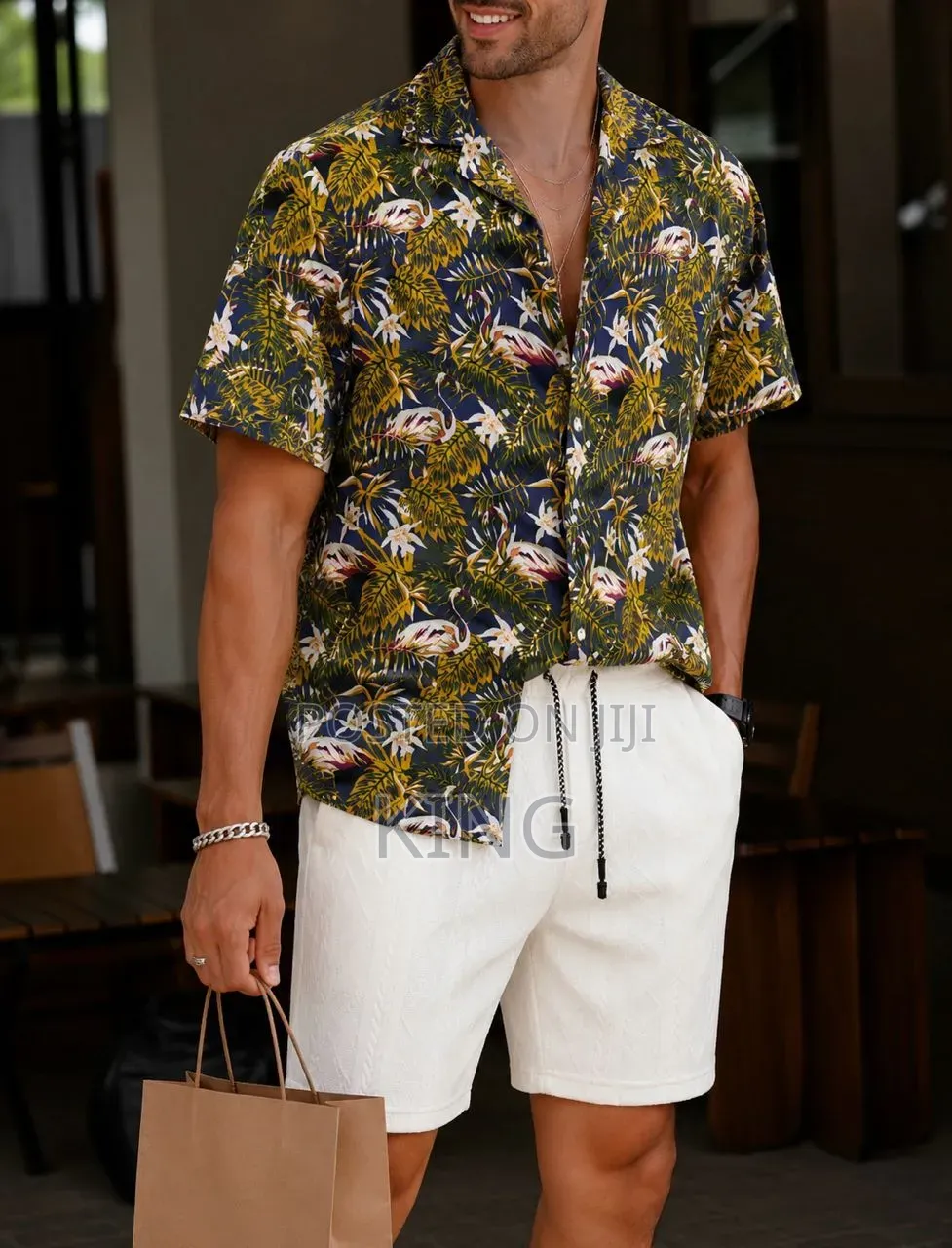 Coordinated Set, Effortless Style Shirt/Short