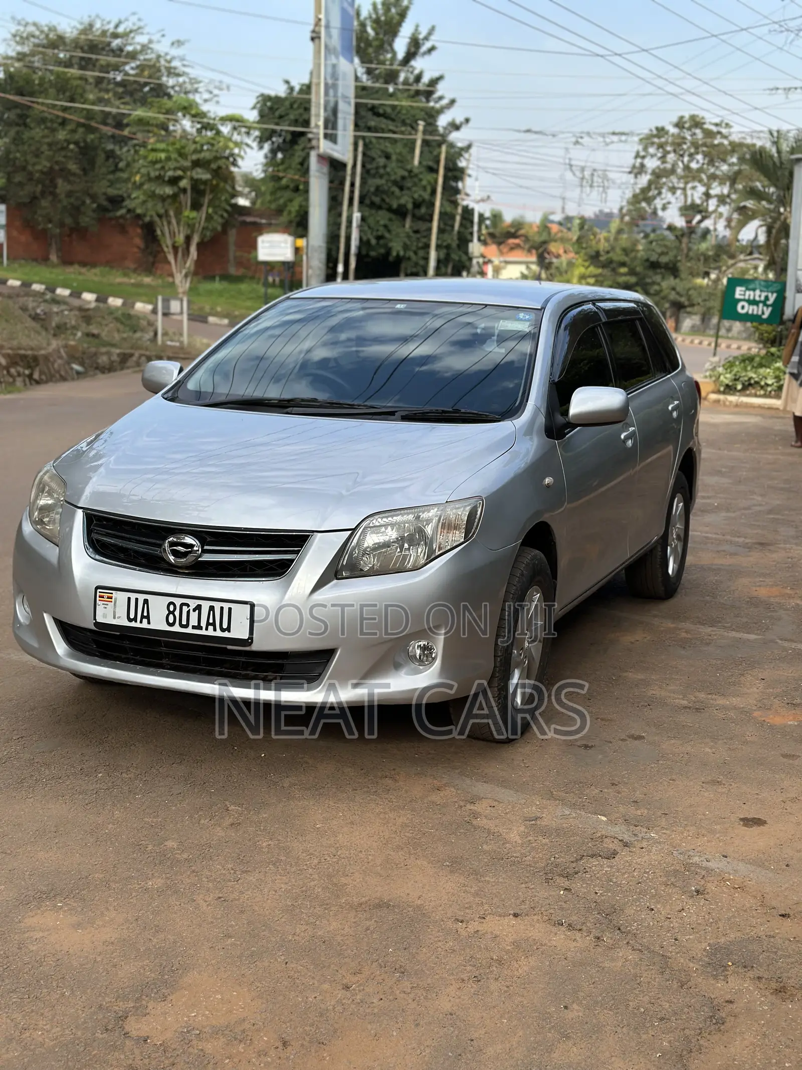 Toyota Corolla Fielder 2012 Silver