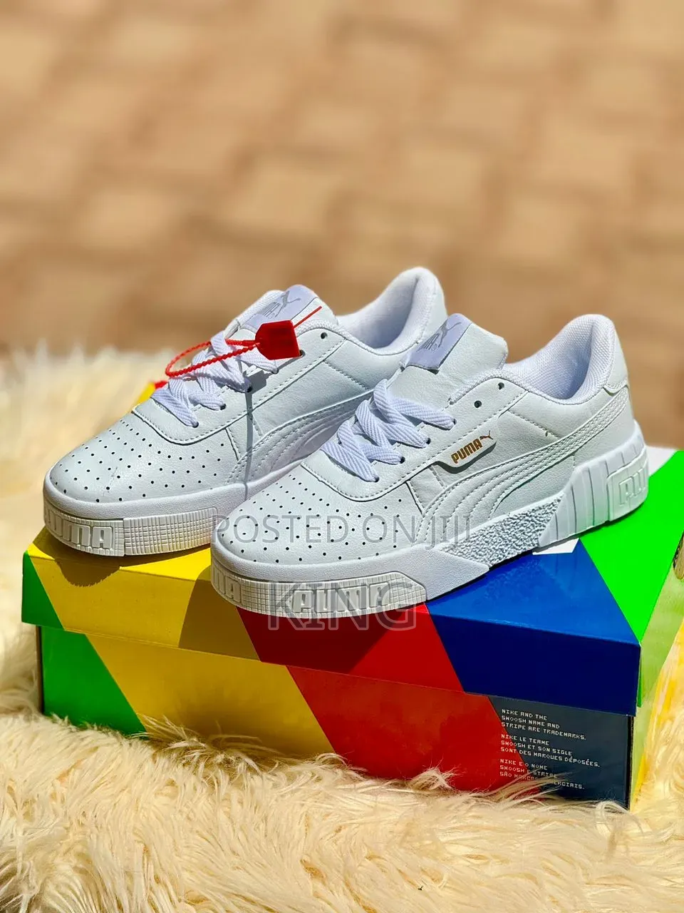 Puma Cali White Sneakers
