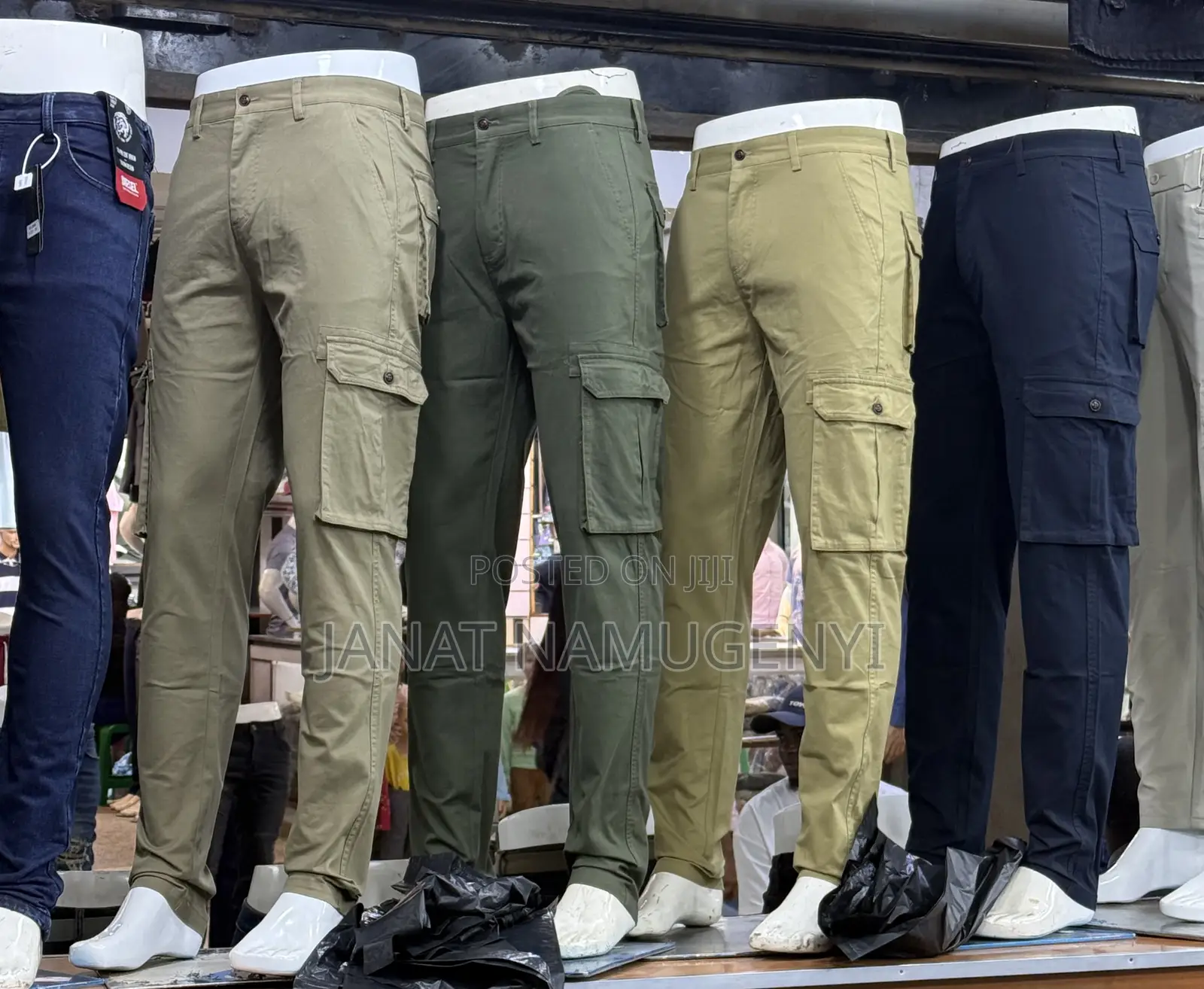 Cargo Pants Available in Different Colors and Sizes