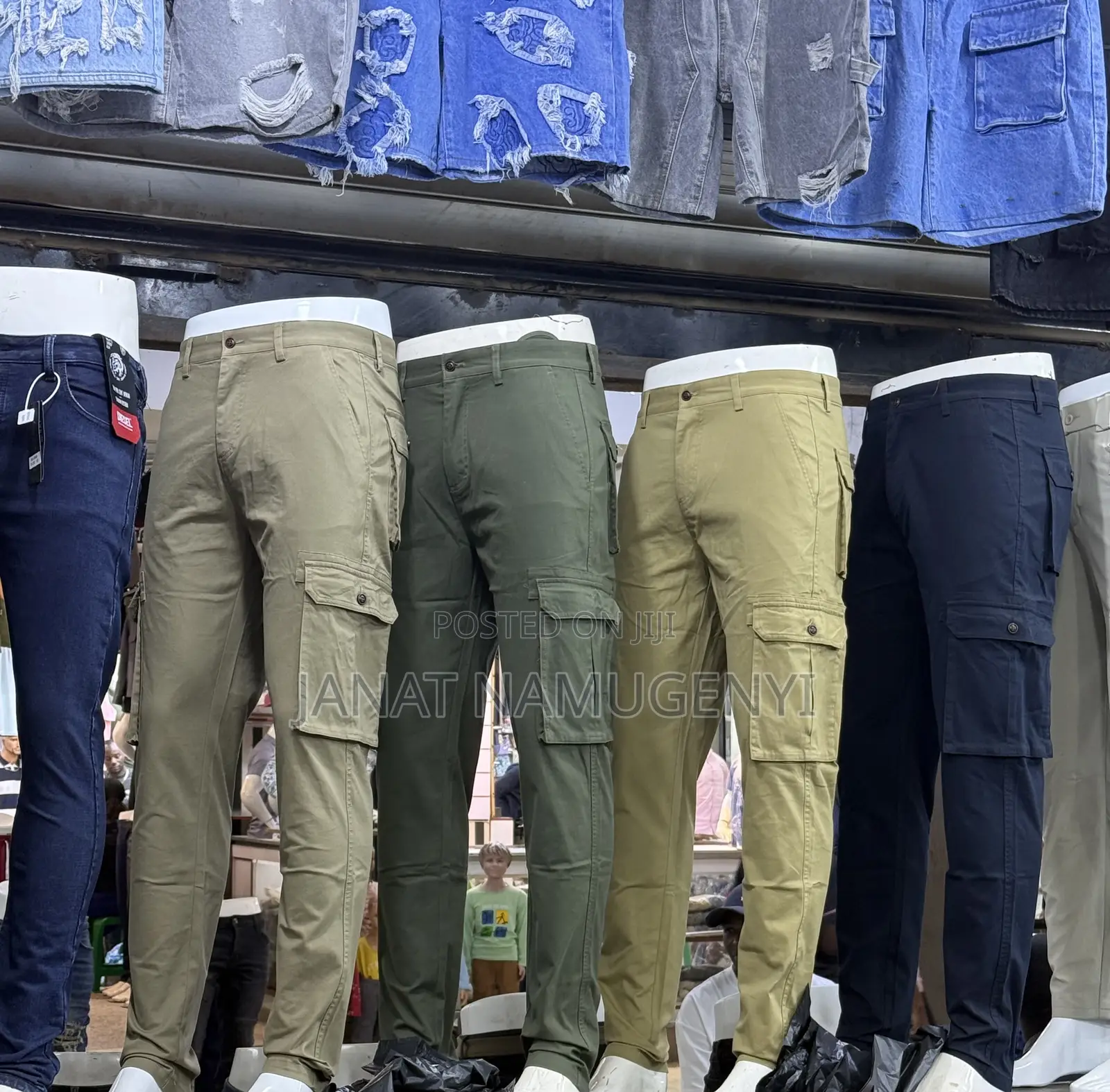 Cargo Pants Available in Different Colors and Sizes