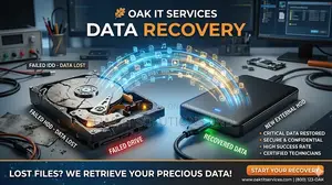 Professional Data Recovery Service – Crashed Hard Drives, SSDS