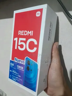 New Xiaomi Redmi 15C 4G 256 GB Black