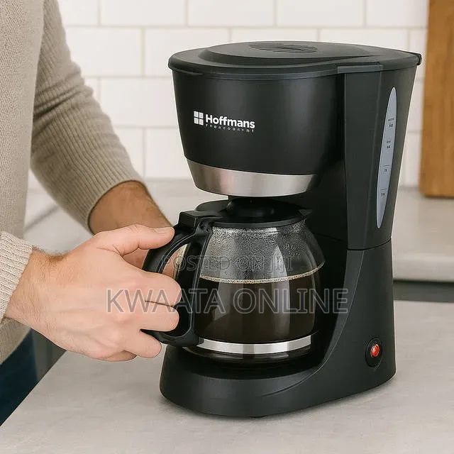 Hoffmans Electric Coffee Maker Anti-Drip Machine -1.5litres