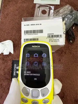 New Nokia 3310 Yellow