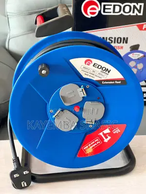 Edon 50m Heavy Duty Extension Cable Reel (2.5mm2 Pure Copper)