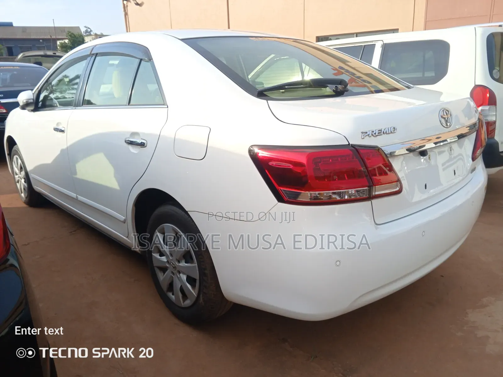 Toyota Premio 2017 White