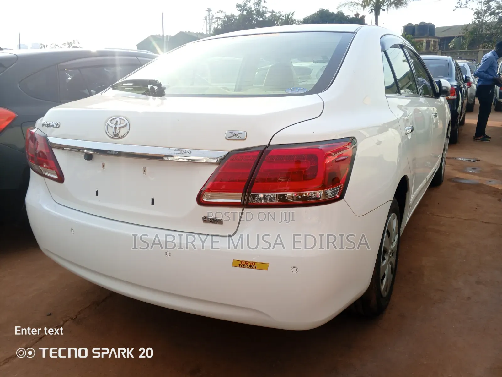 Toyota Premio 2017 White
