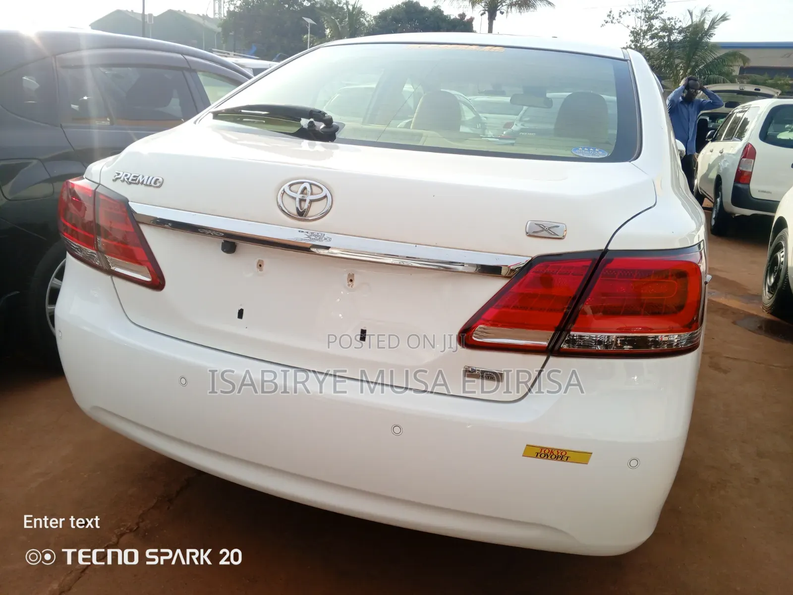 Toyota Premio 2017 White