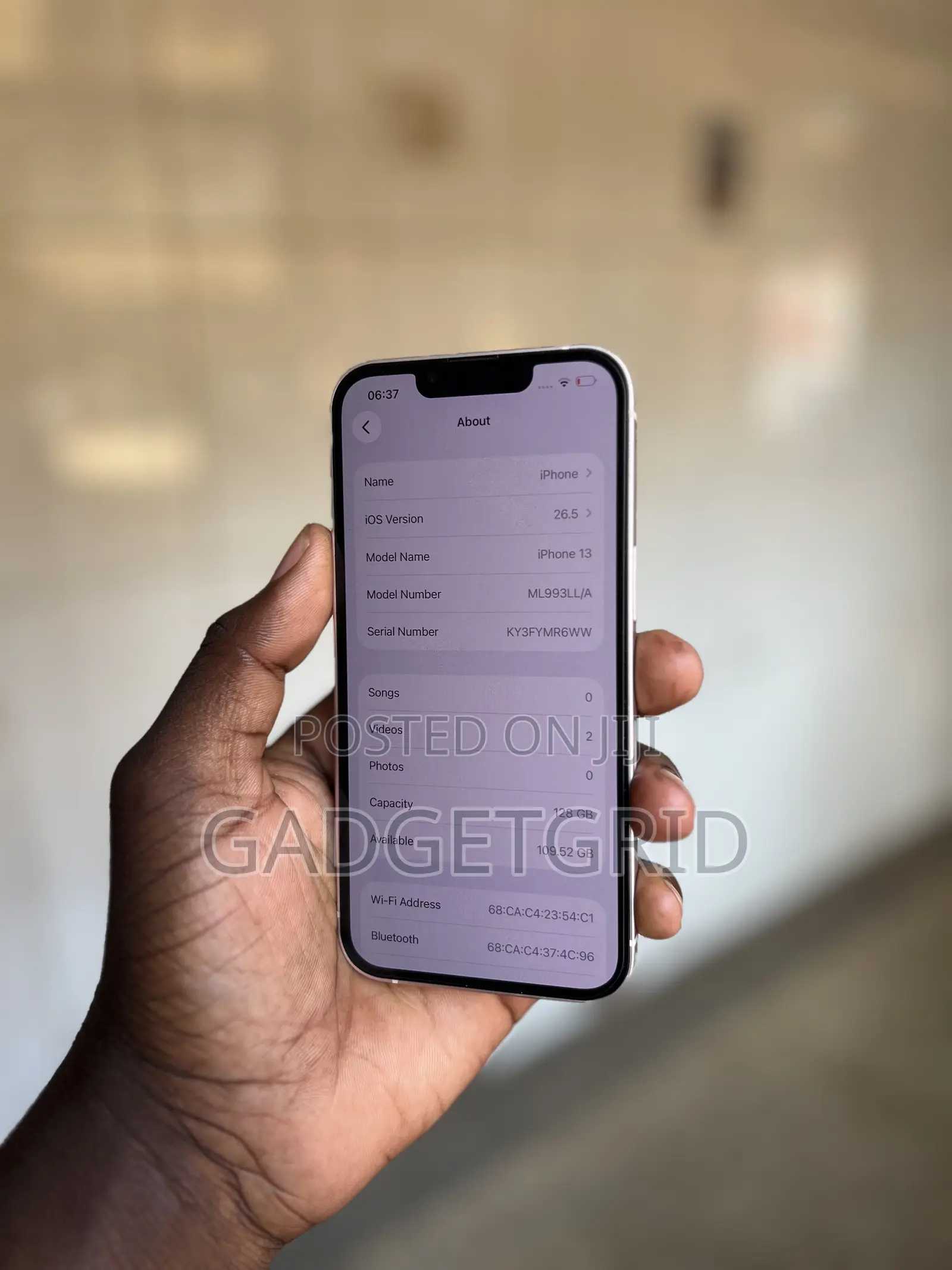 New Apple iPhone 13 128 GB Pink