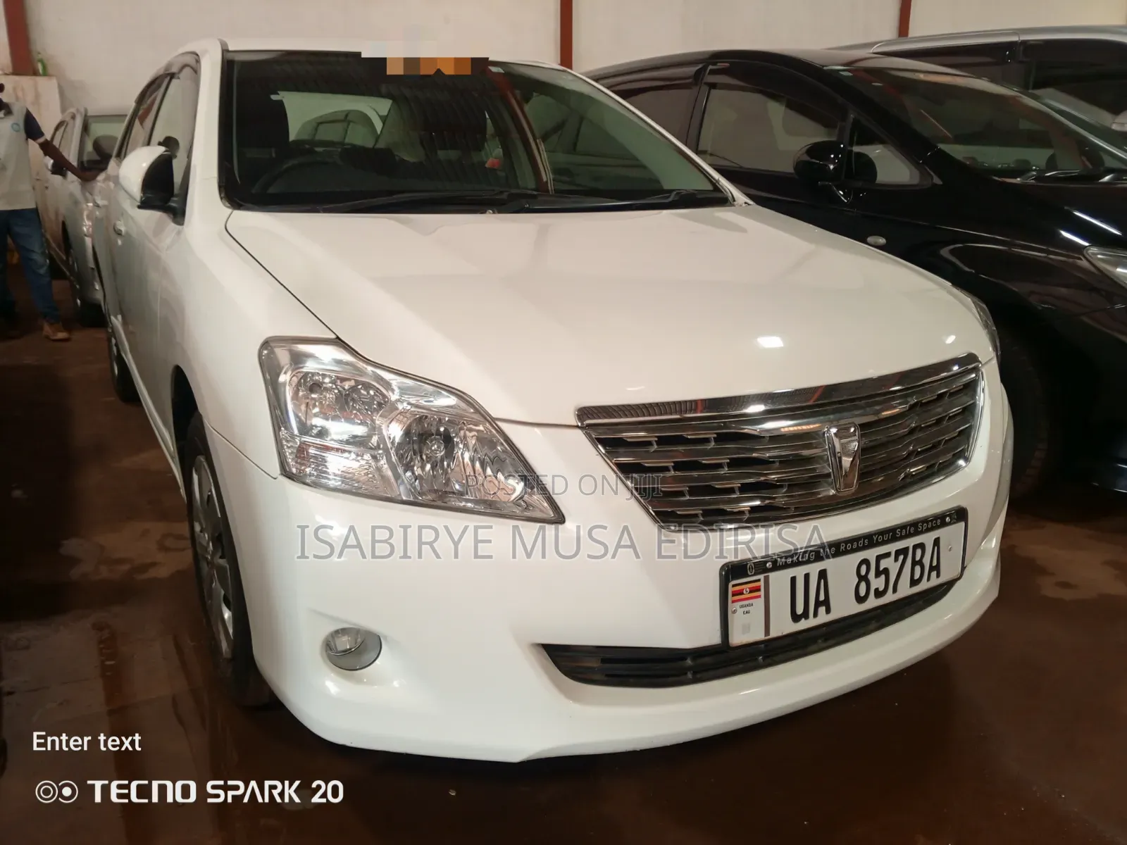 Toyota Premio 2012 White