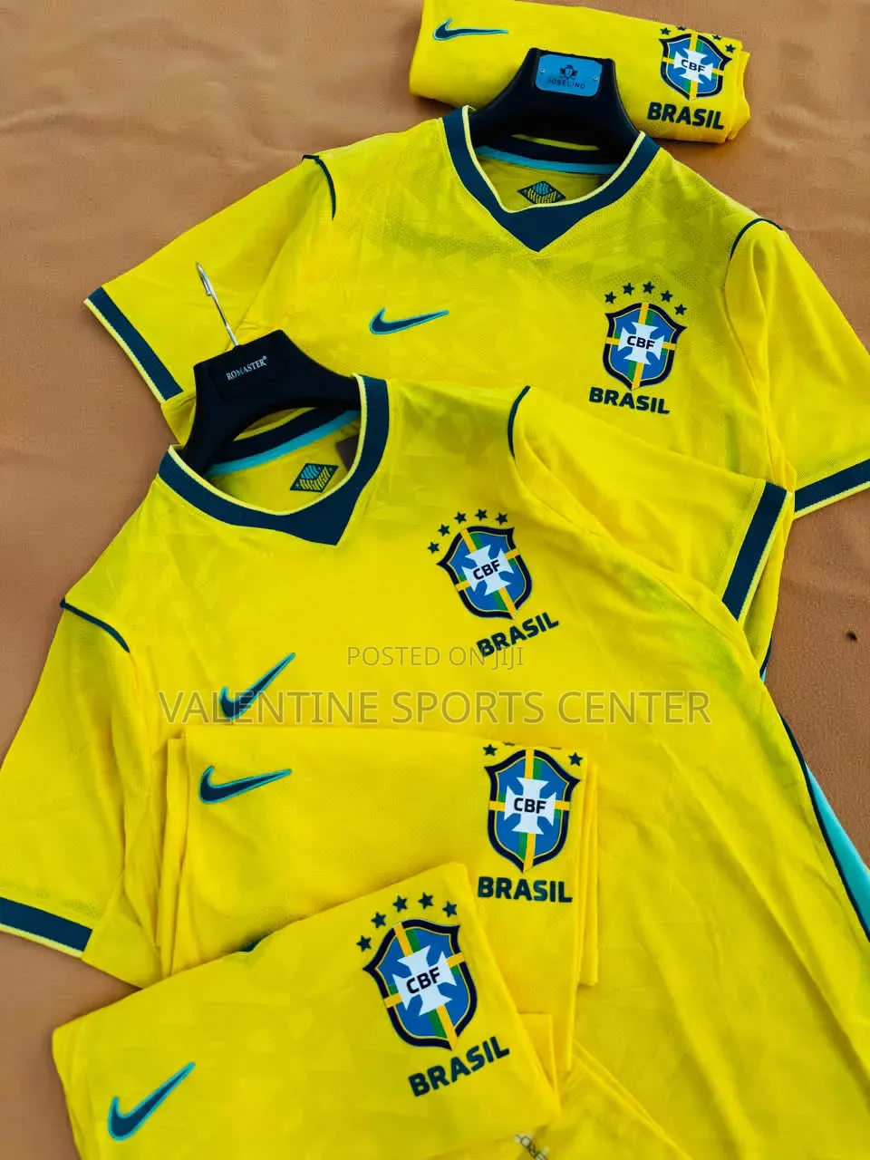 Yaka Brasil Jersey Original Material