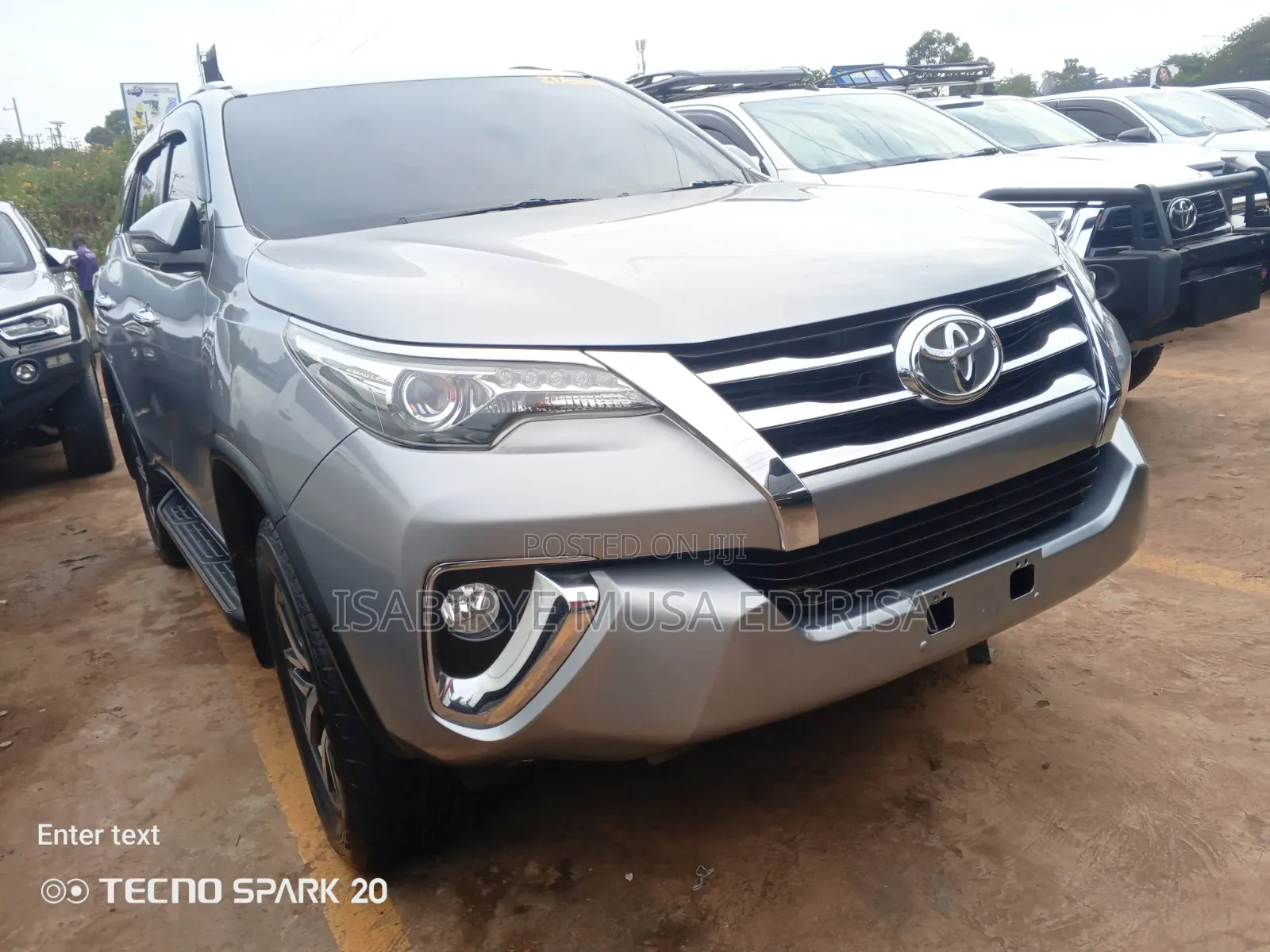 Toyota Fortuner 2017 Silver