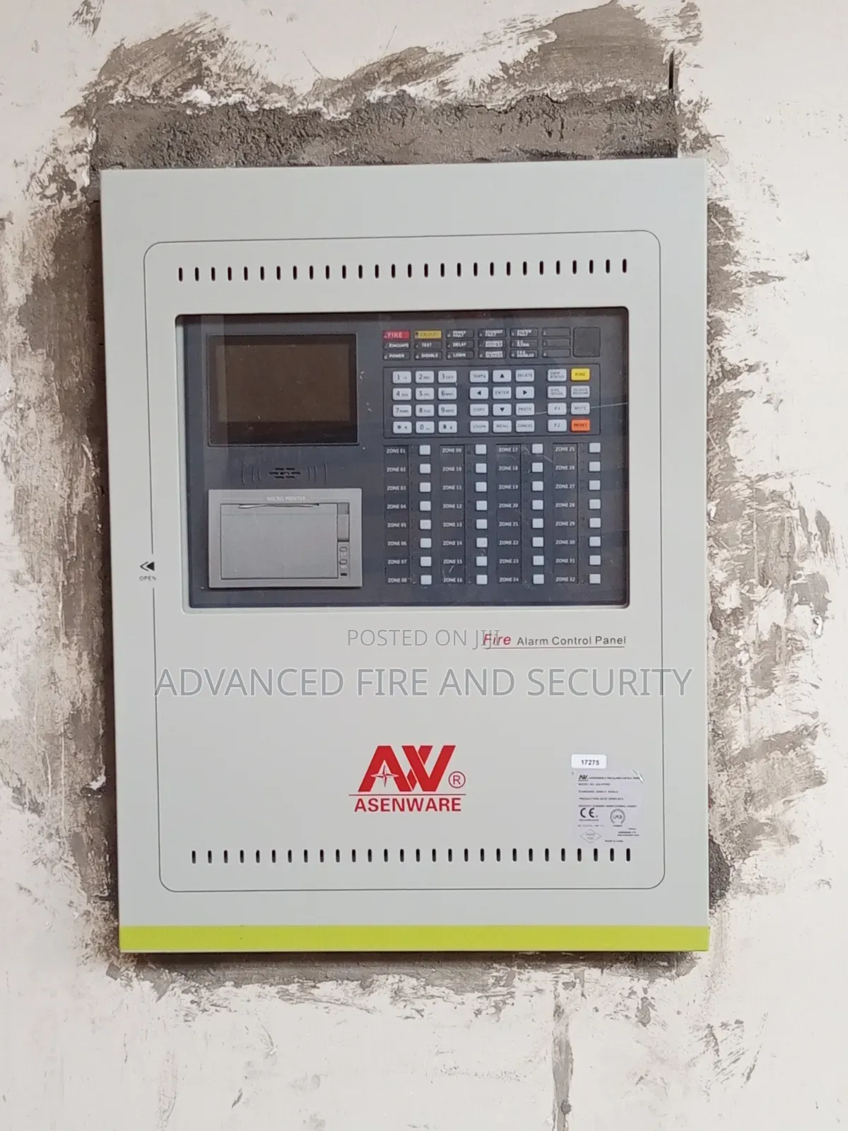 We Install and Service Fire Alarm System