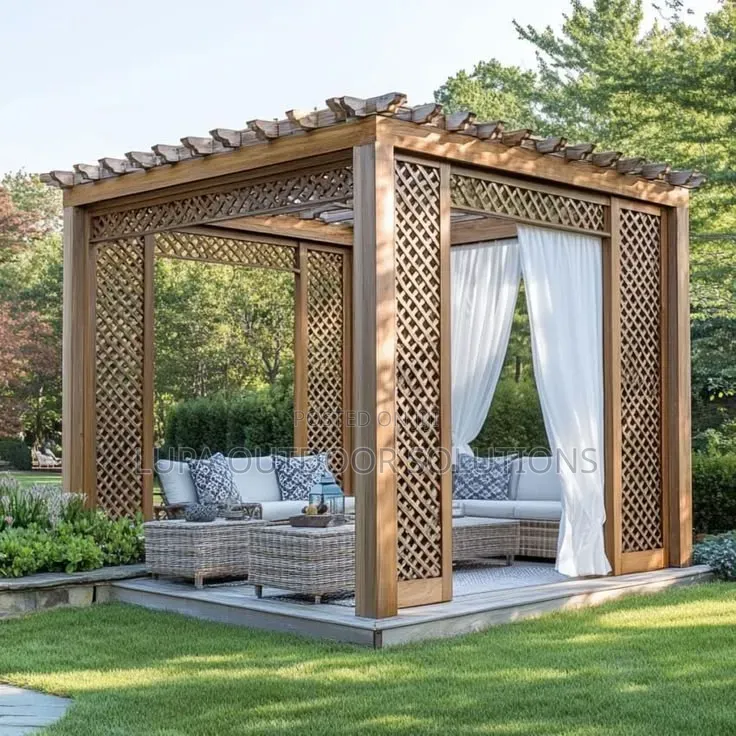 10 Pergola Designs For Your Compound