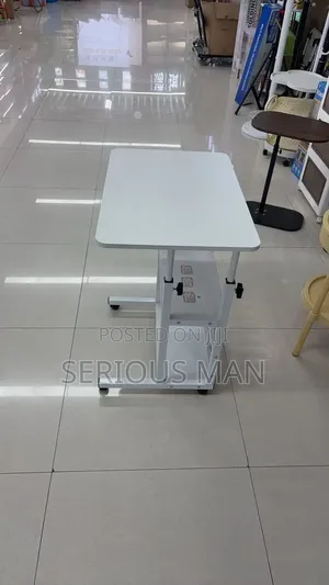 Height-Adjustable Mobile Laptop Desk