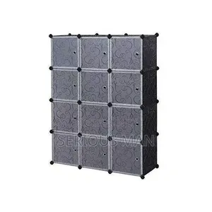 12-Cube Portable Wardrobe Organizer