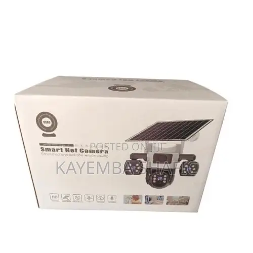 V380 Pro Solar Powered 3-Lens Outdoor Smart Net Camera (4g / Wi-Fi)