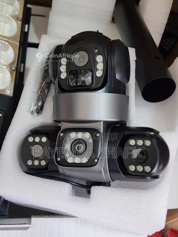 V380 Pro Ai Solar Camera Lighting 2-in-1 Outdoor Security System