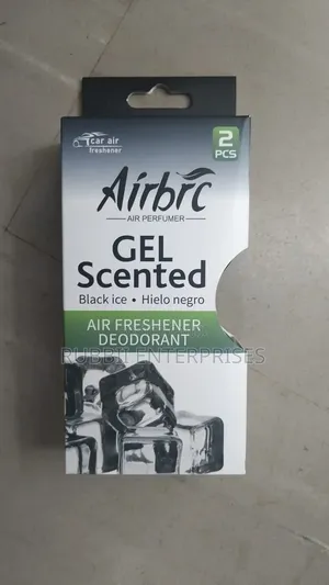 Car Gel-Scented Air Freshener ~ Black Ice