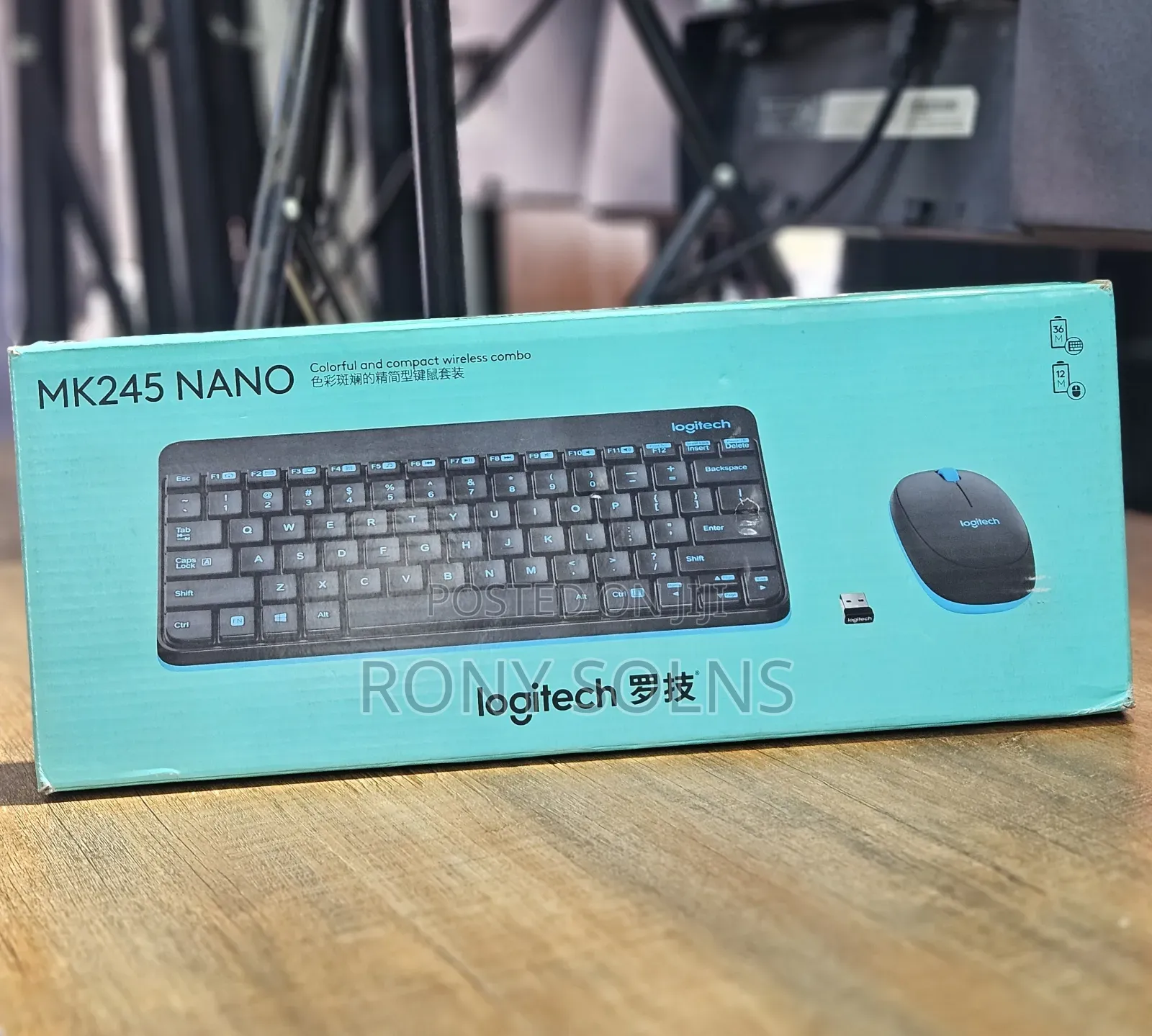 Logitech Mk245 Nano Wireless Keyboard Combo