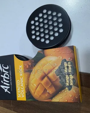 Airbrc Scented Volcanic Rock Car Air Freshener ~ Peach