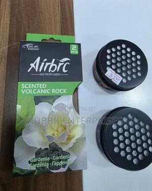 Airbrc Scented Volcanic Rock Car Air Freshener ~ Gardenia