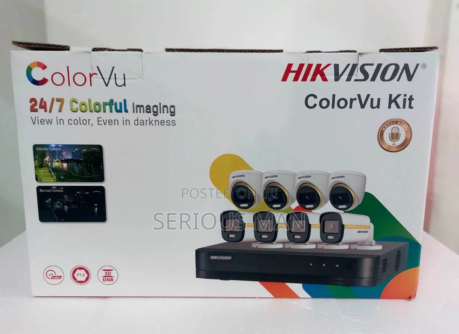 Hikvision Colorvu Surveillance Camera Kit