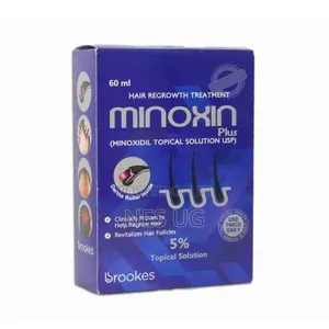 Minoxin Plus Hair Regrowth Treatment With Free Derma Roller 60ml -Blue