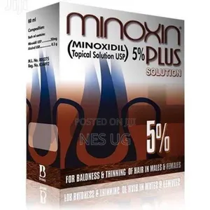 5% Plus Solution Baldness Thinning of Hair Cure in Males Females-60ml
